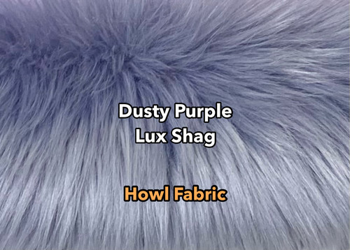 Dusty Purple Luxury Shag