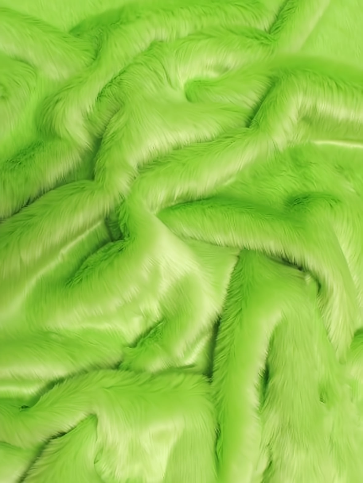 Lime Green Short Shag