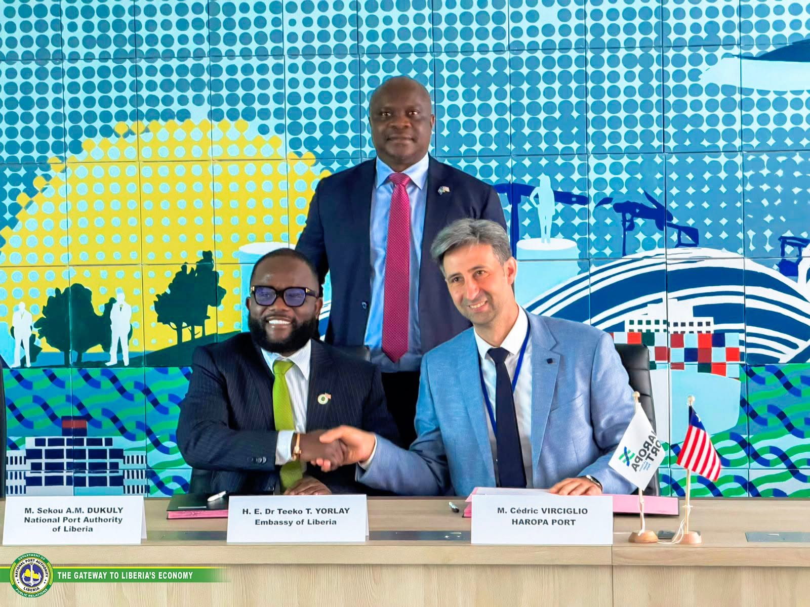 National Port Authority and HAROPA PORT Conclude Landmark Maritime Memorandum of Understanding in Le Havre — gallery image 2