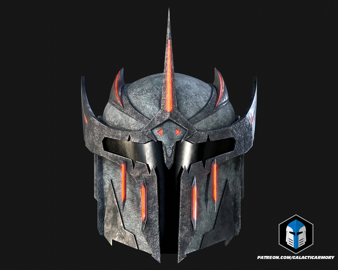 Image of Demonic Mandalorian Helmet