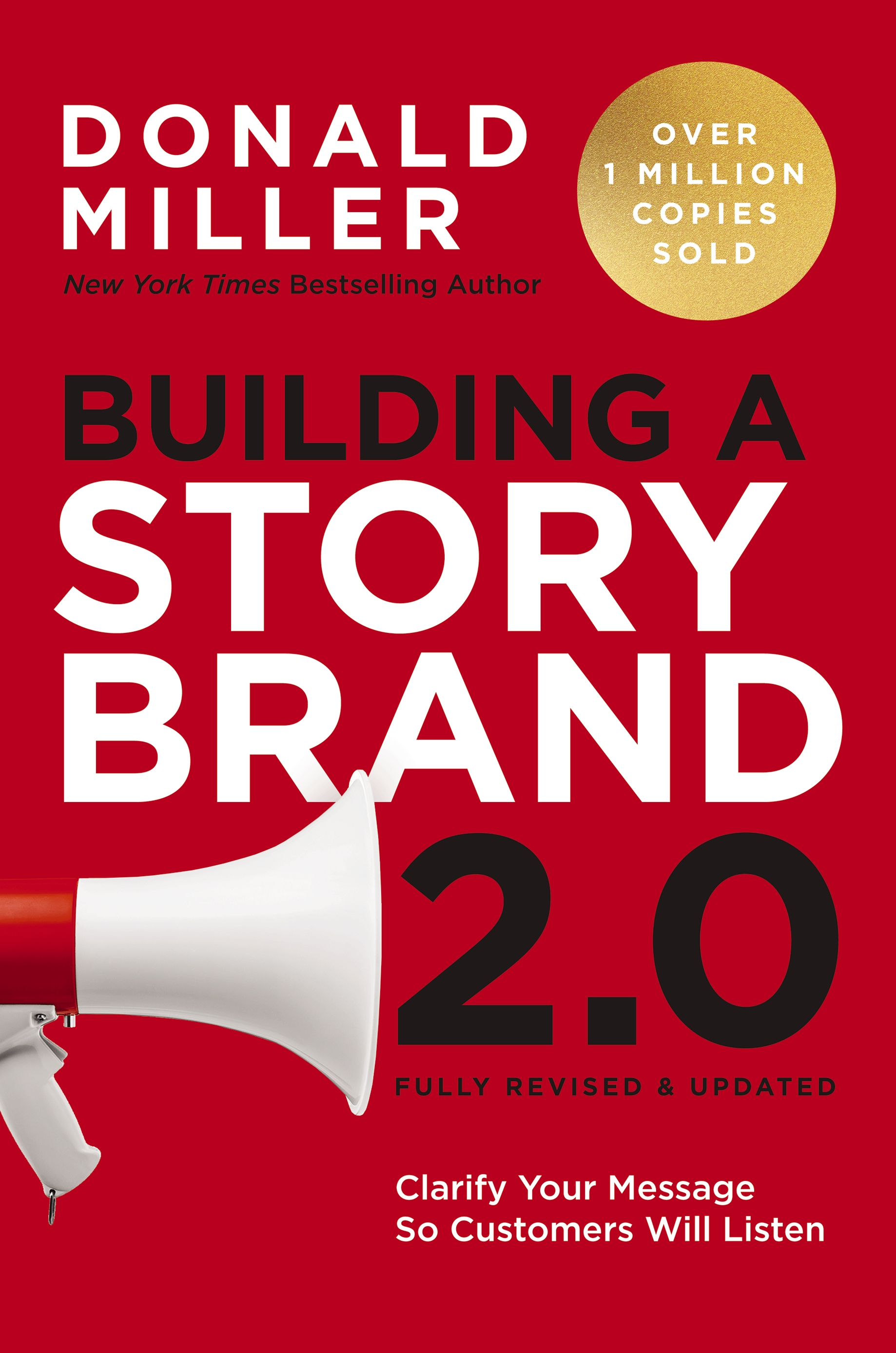 Photo of the cover of Storybrand by Donald Miller