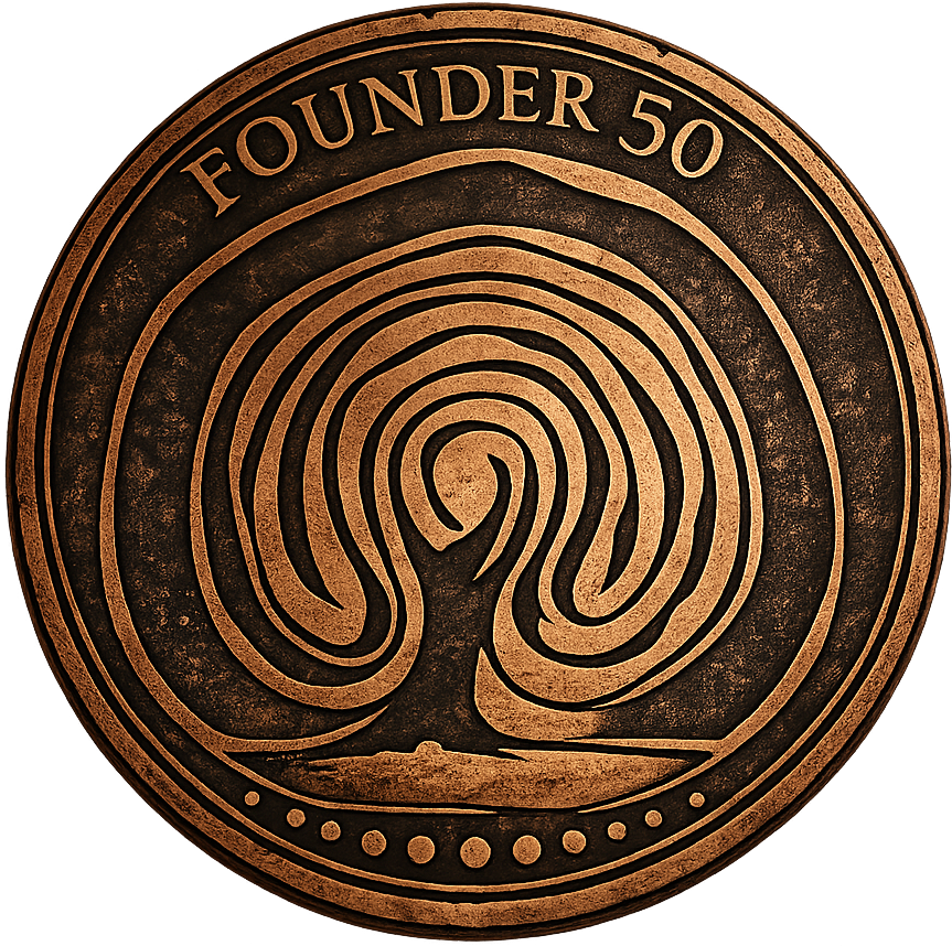Founder 50 badge