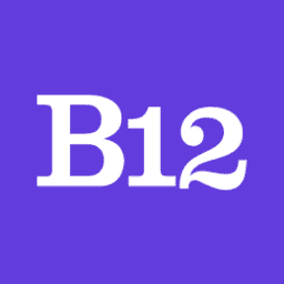 B12 AI website builder logo