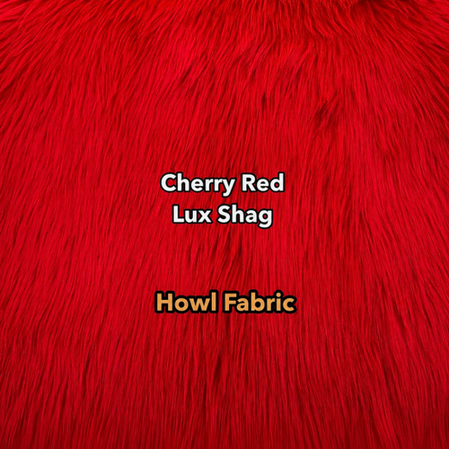UV Cherry Red Luxury Shag
