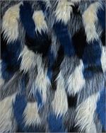 Blue White Black