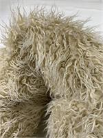 Ivory Curly Llama