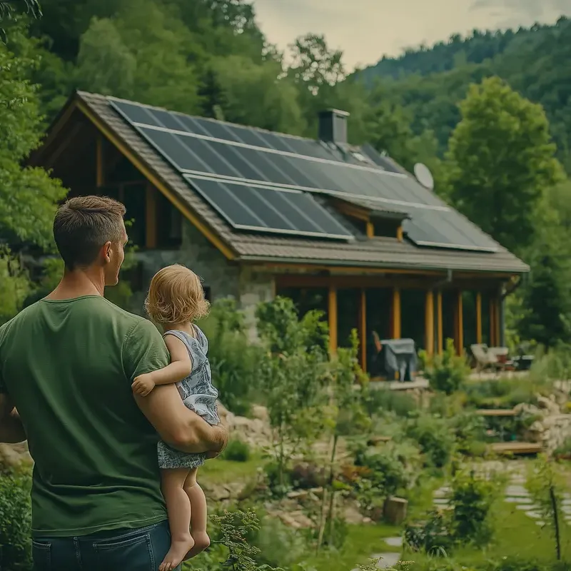 sistem fotovoltaice off-grid casa