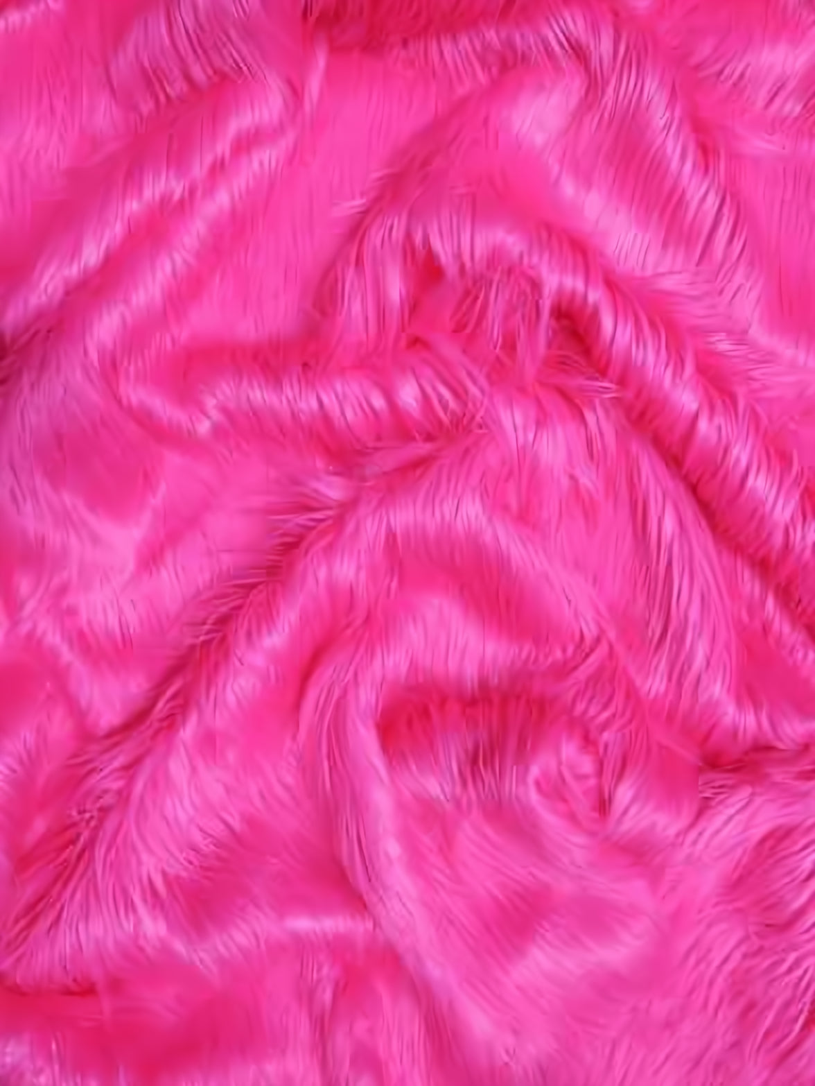 Fuchsia Gorilla faux fur swatch