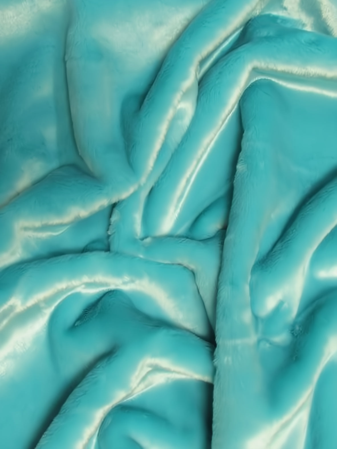 Turquoise Half Shag