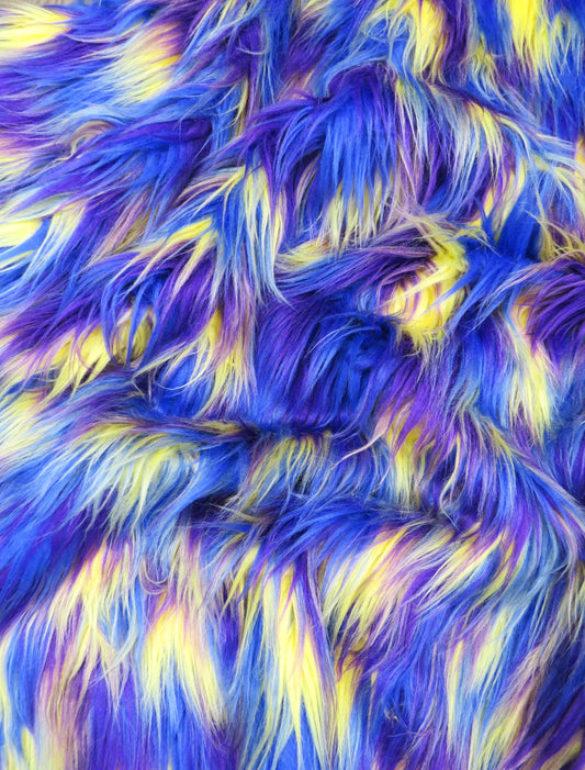 Purple/Royal Blue/Yellow