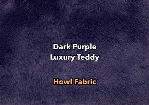Dark Purple Luxury faux fur swatch