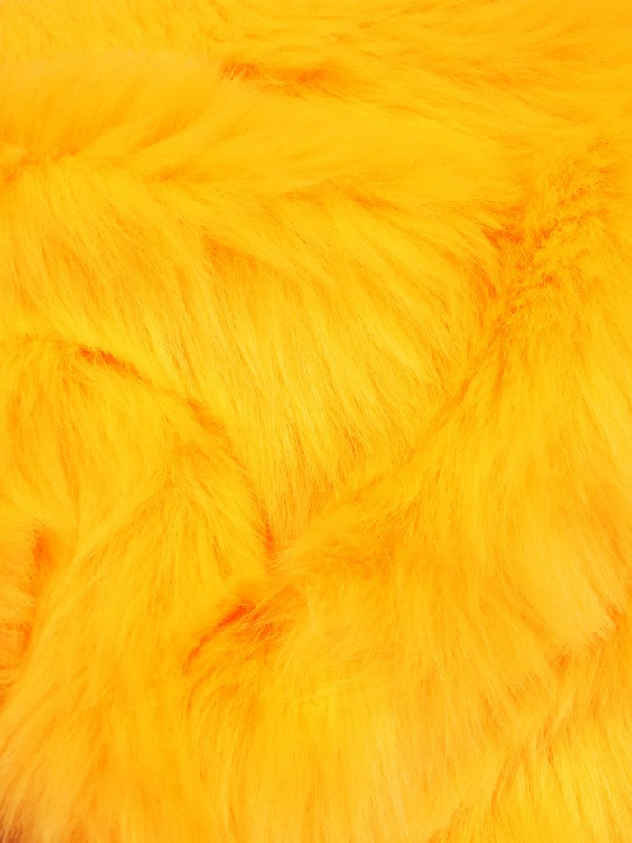 Golden Yellow Short Shag