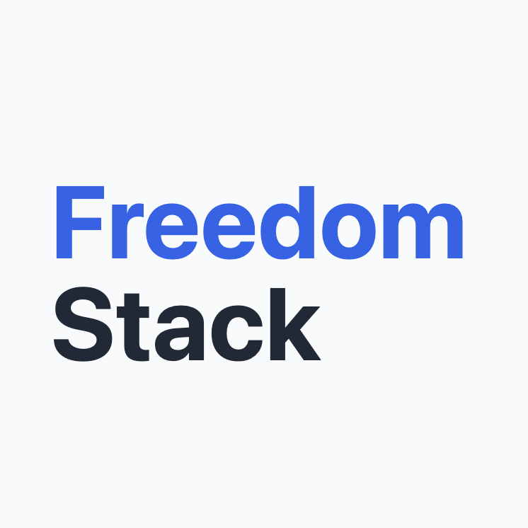 Freedom Stack - Full-stack Web App Starter Kit