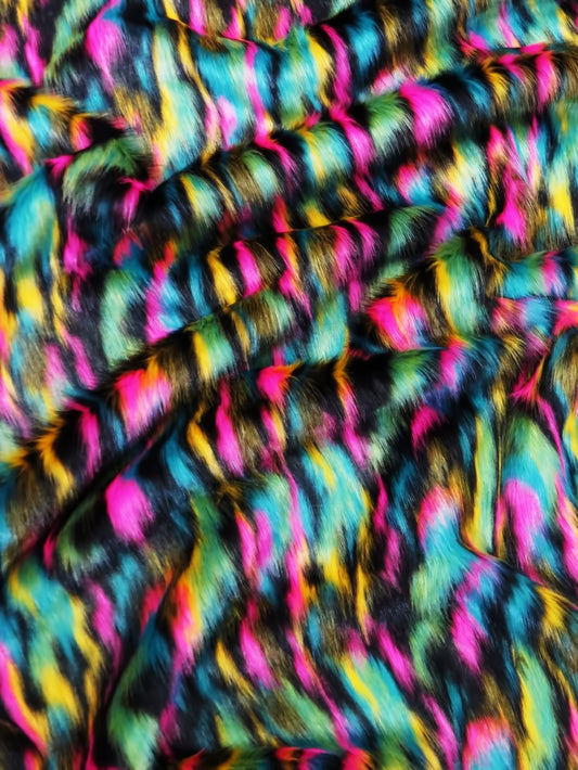 Yellow-Teal-Fuchsia