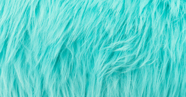 Aqua Blue Luxury Shag