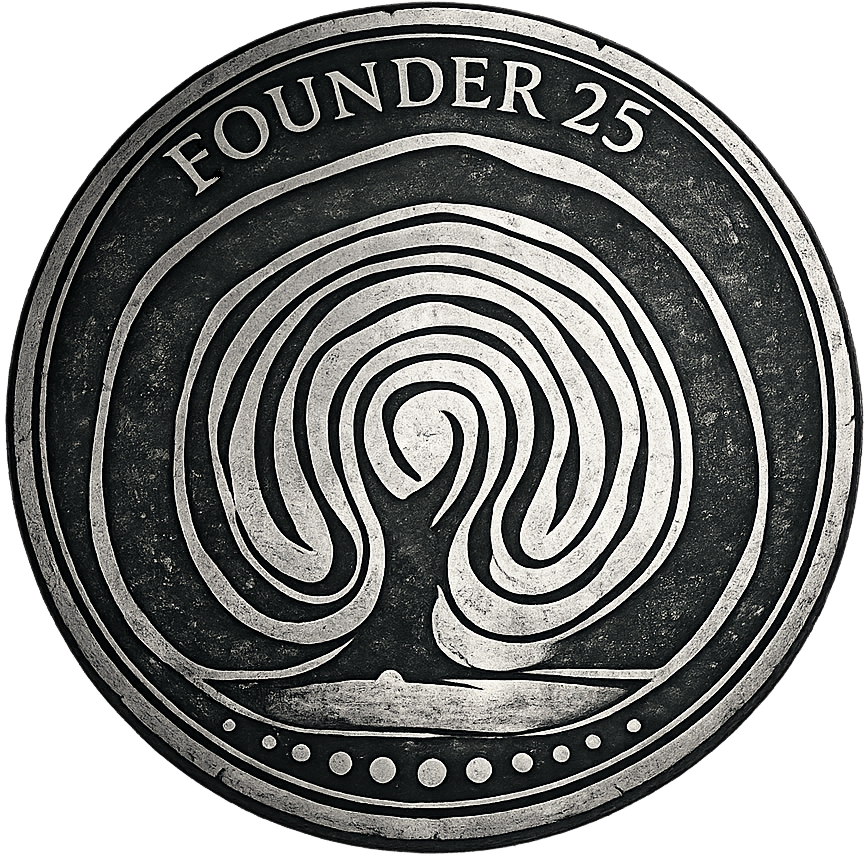 Founder 25 badge