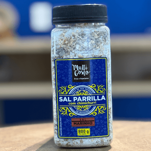 Sal Parrilla com chimichurri