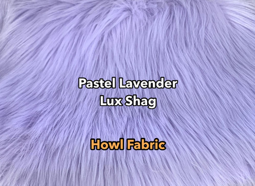 Pastel Lavender Luxury Shag