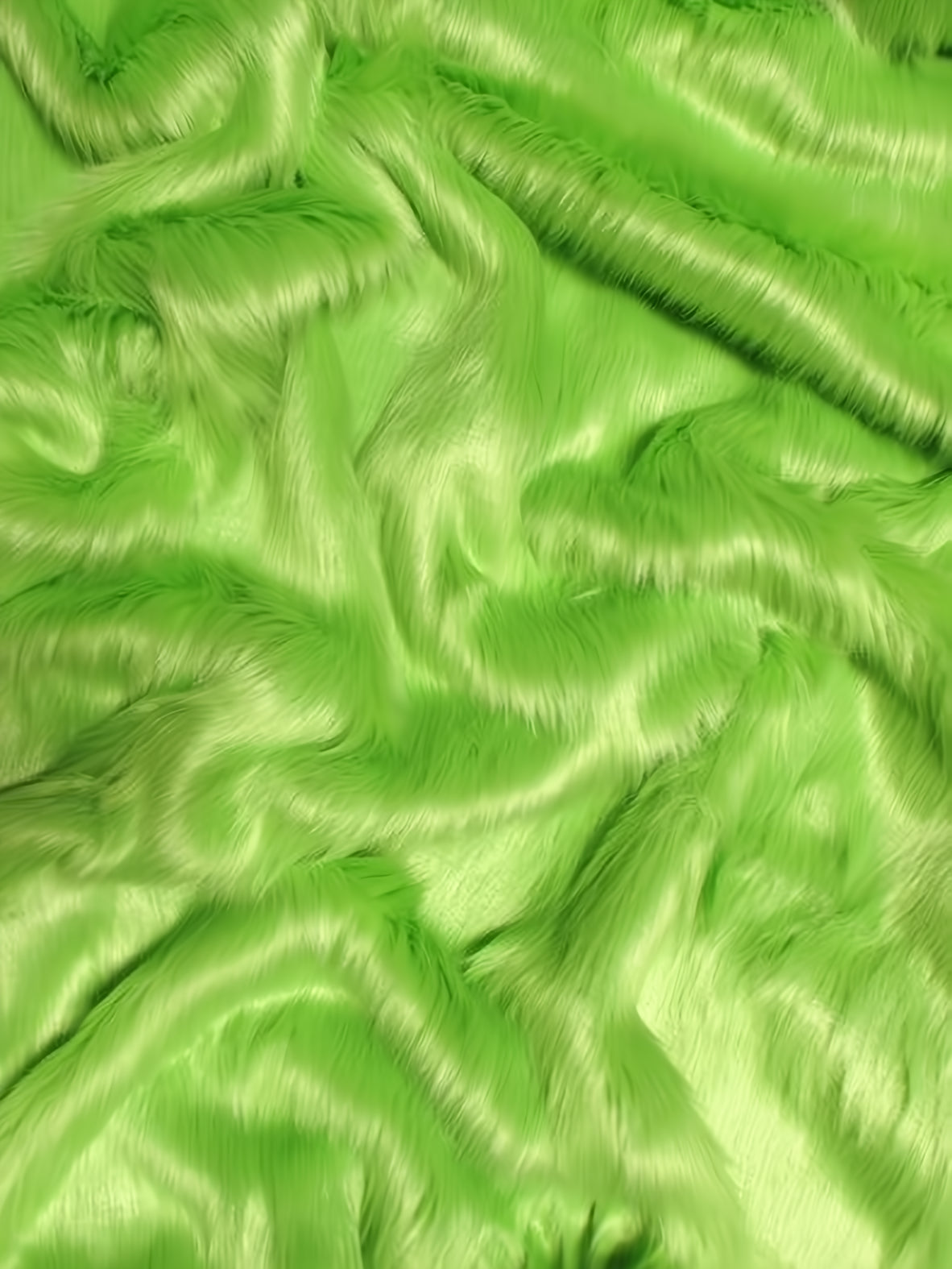Lime Green Shaggy