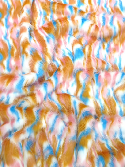 Chestnut-Pink-Turquoise