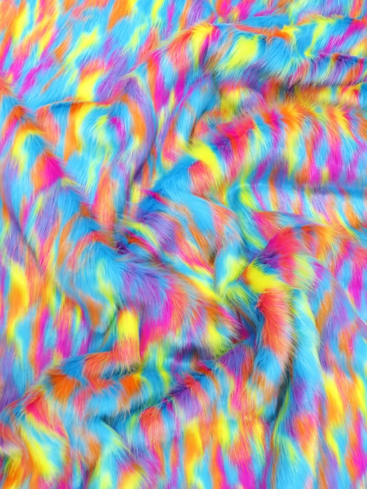 Turquoise-Orange-Fuchsia