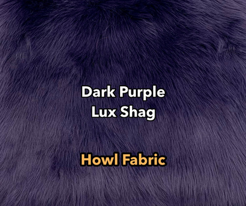 Dark Purple Luxury Shag