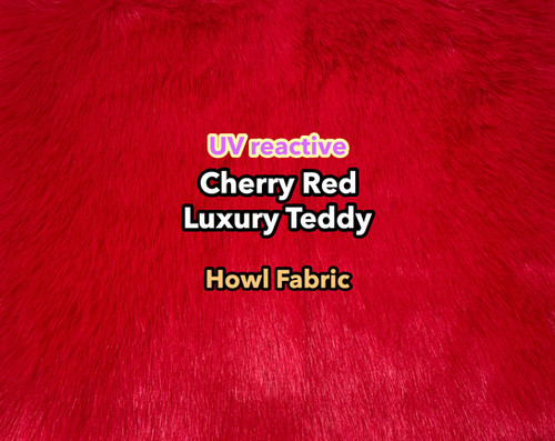 UV Cherry Red Luxury Teddy