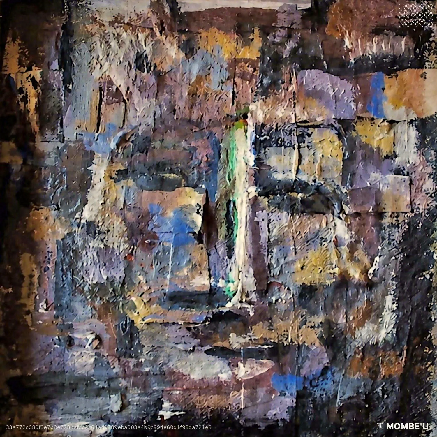 Rostro con colage