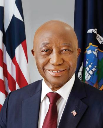 His Excellency Joseph Nyuma Boakai, Sr., President of the Republic of Liberia