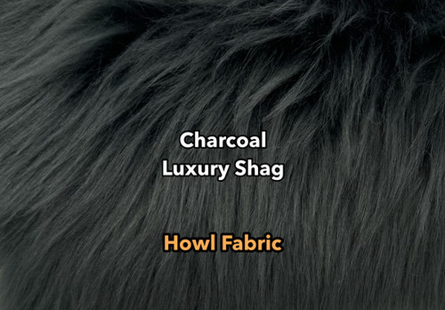 Charcoal Grey Luxury Shag