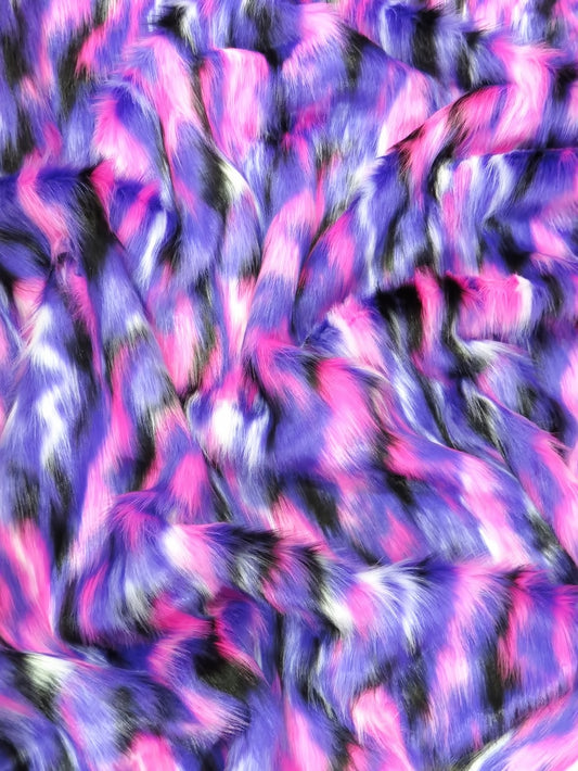 Purple-Fuchsia-White
